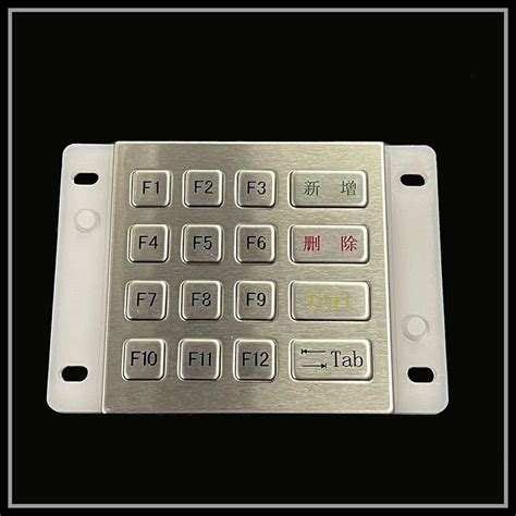 metal enclosure keyboard for numeric gas|IP65 Waterproof Mountable Stainless Steel Industrial  .